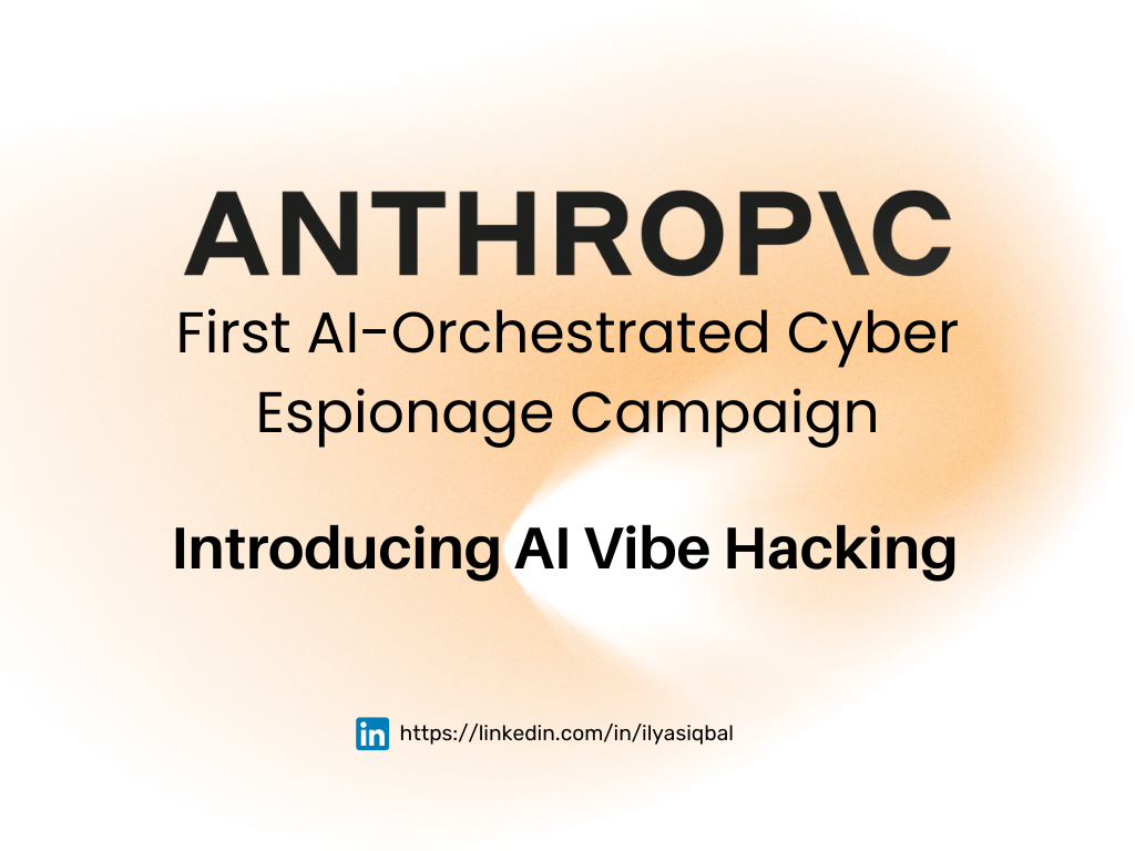 Anthropic Uncovers Vibe Hacking - First AI-Orchestrated Cyber Espionage Campaign